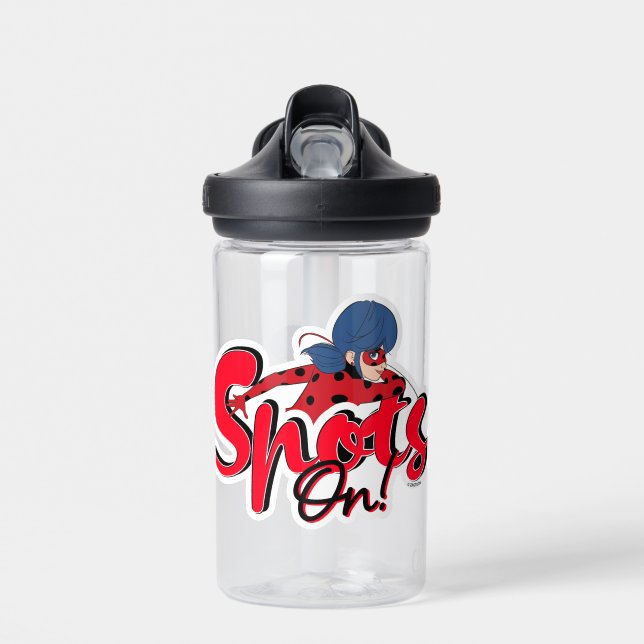 Miraculous Ladybug | Spots On Water Bottle (Front)