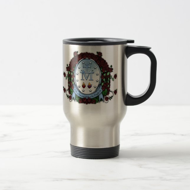 Miraculous Medal 2 Travel Mug (Right)