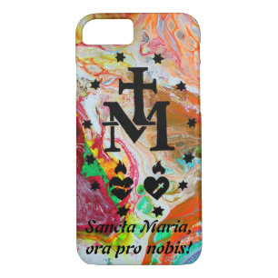 Miraculous Medal abstract Case-Mate iPhone Case