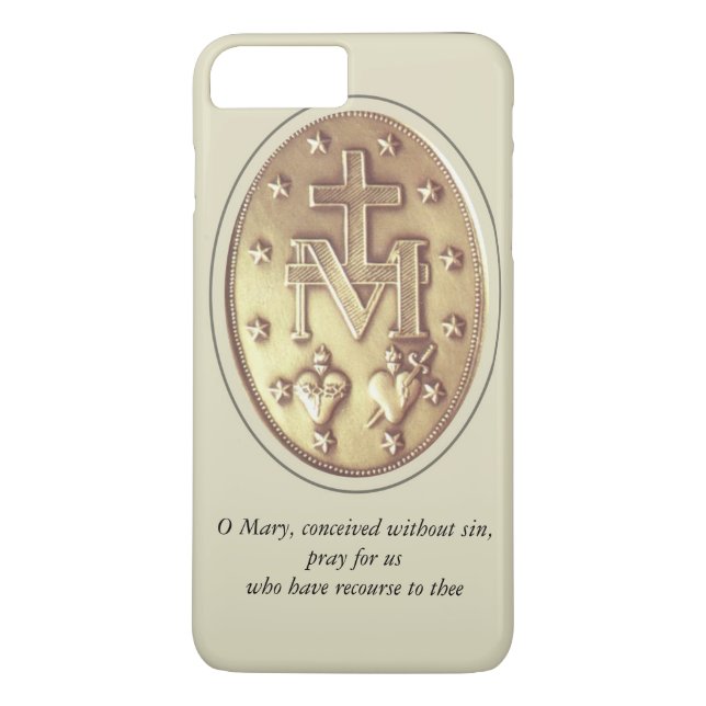 miraculous medal Case-Mate iPhone case (Back)
