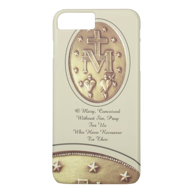miraculous medal Case-Mate iPhone case (Back)