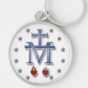 Miraculous Medal Key Ring