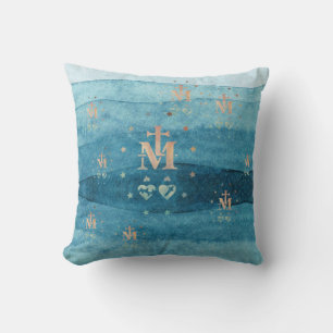 Miraculous Medal Our Lady of Grace Cushion