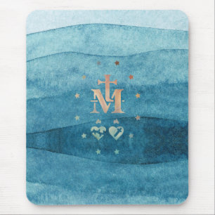 Miraculous Medal Our Lady of Grace   Mouse Pad