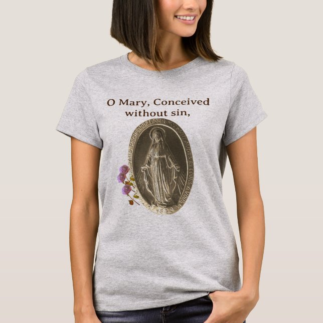 Miraculous Medal T-Shirt (Front)