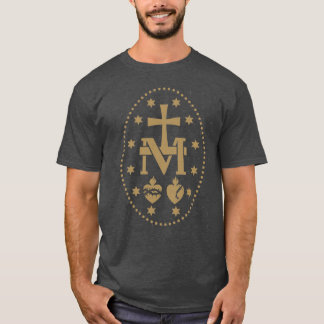 Miraculous Medal Virgin Mary retro funny T-Shirt