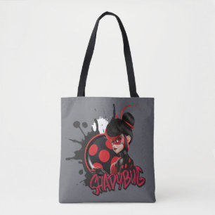 Miraculous Re-verse Shadybug Character Graphic Tote Bag