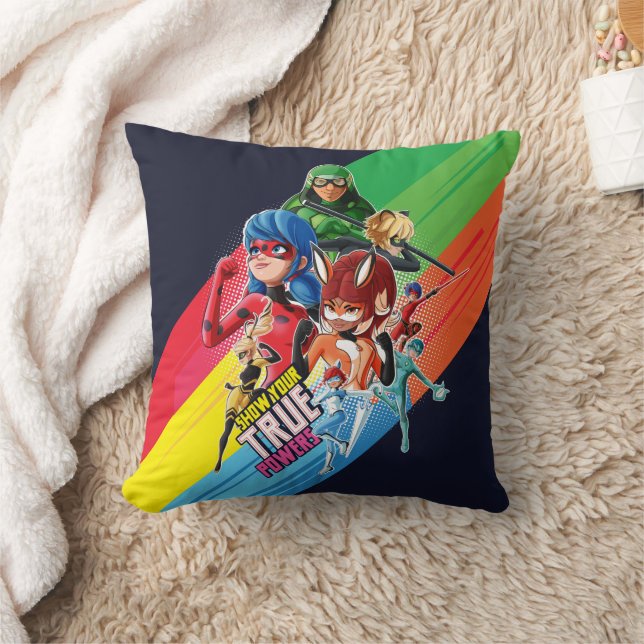 Miraculous Show Your True Powers Cushion (Blanket)