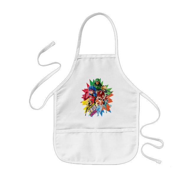 Miraculous Show Your True Powers Kids Apron (Front)