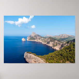 Mirador es Colomer in Cap de Formentor - Mallorca Poster