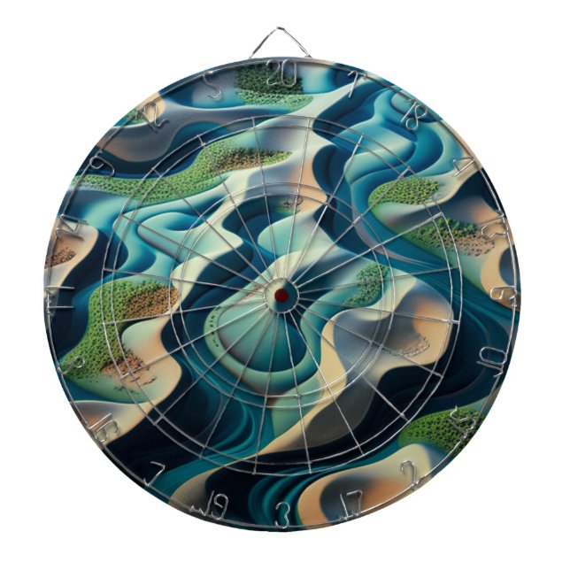 Mirage Currents Dartboard (Front)