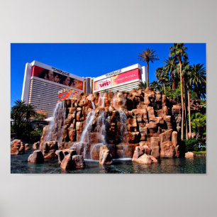 Mirage Hotel Las Vegas United States of America Poster