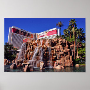 Mirage Hotel Las Vegas United States of America Poster