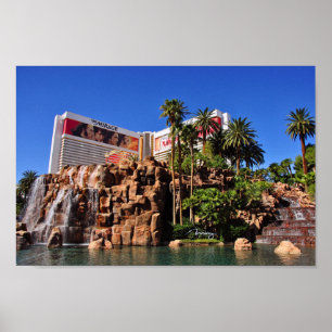 Mirage Hotel Las Vegas United States of America Poster