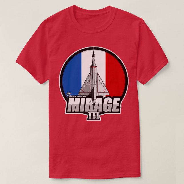 Mirage III  T-Shirt (Design Front)