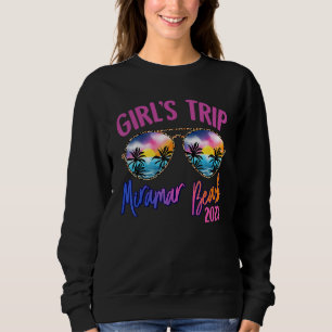 Miramar Beach 2023 Girls Trip Sunglasses Summer Gi Sweatshirt