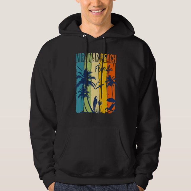 Miramar Beach Florida Family Vacation Matching Gro Hoodie (Front)