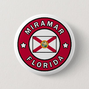 Miramar Florida 6 Cm Round Badge