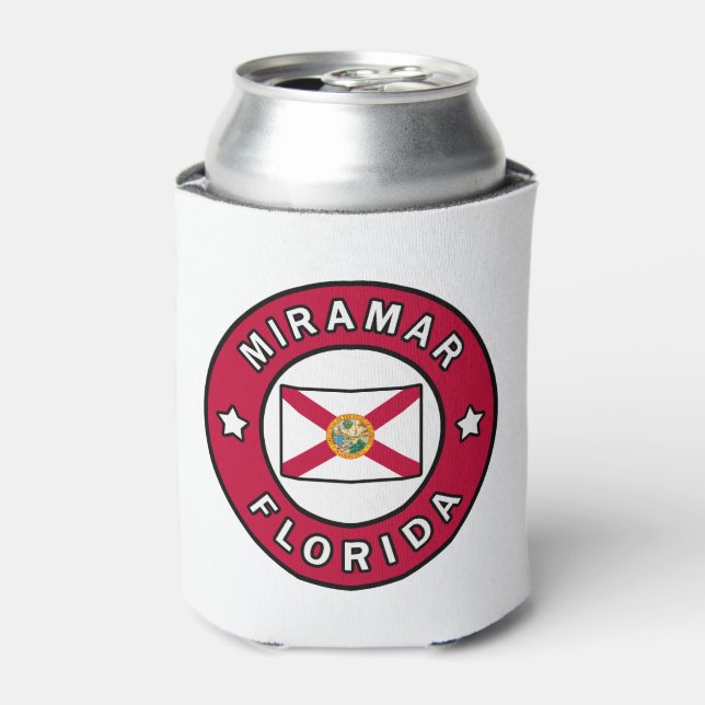 Miramar Florida Can Cooler (Can Front)