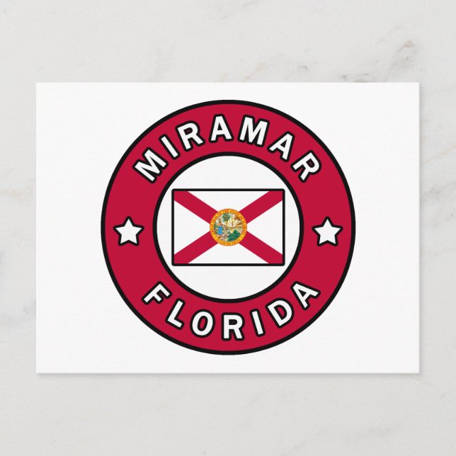 Miramar Florida Postcard (Front)