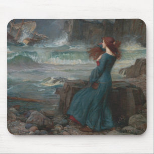 Miranda (by John William Waterhouse) Mouse Pad