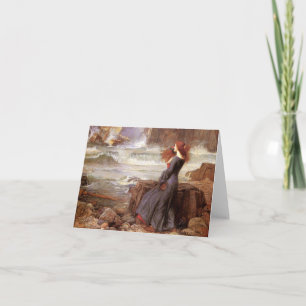 Miranda from The Tempest Card