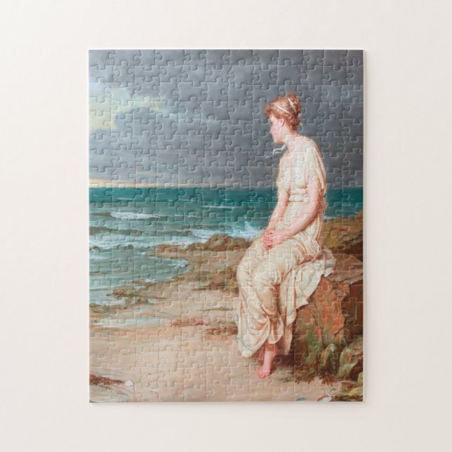 Miranda - John William Waterhouse Jigsaw Puzzle (Vertical)