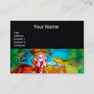MIRANDOLINA Performing Arts,Costume Designer Black Business Card