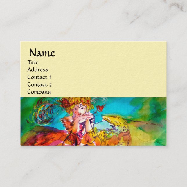 MIRANDOLINA  / Performing  Arts ,Costume Designer Business Card (Front)