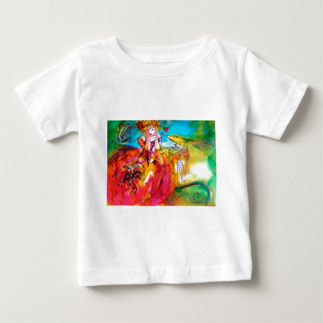 MIRANDOLINA  / Venetian Carnival Masks Baby T-Shirt (Front)