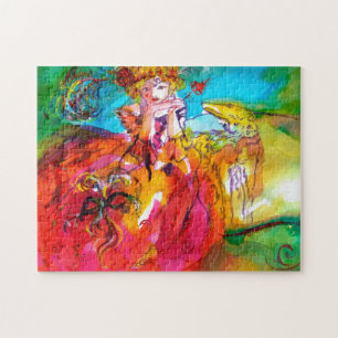 MIRANDOLINA  / Venetian Carnival Masks Jigsaw Puzzle