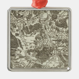 Mirecourt, Epinal Metal Tree Decoration