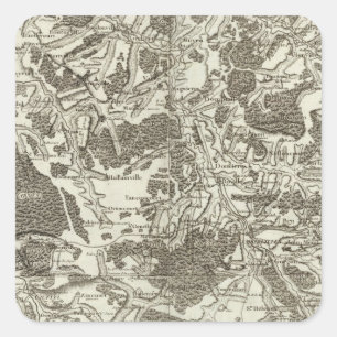 Mirecourt, Epinal Square Sticker