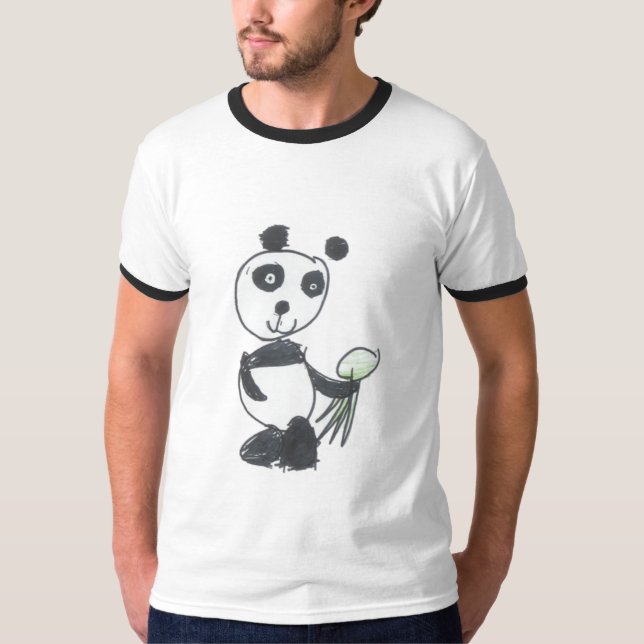 Mirella's Panda drawing T-Shirt (Front)