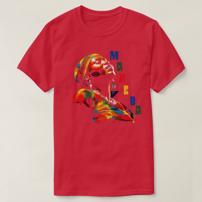 Miriam Makeba Original Design T-Shirt (Design Front)