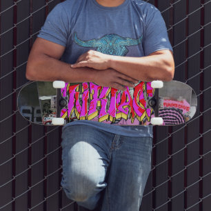 Mirian Graffiti Custom Personalised Skateboard