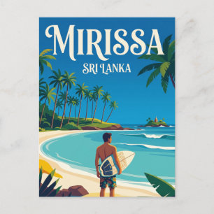 Mirissa Beach Sri Lanka Postcard