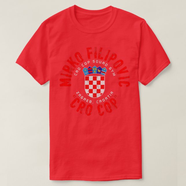 Mirko Cro Cop Filipovic T-Shirt (Design Front)