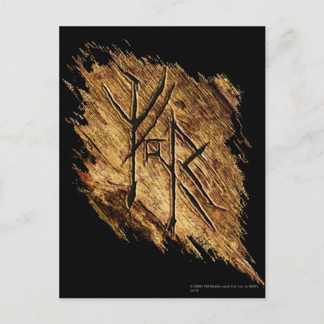 Mirkwood Symbol Postcard (Front)