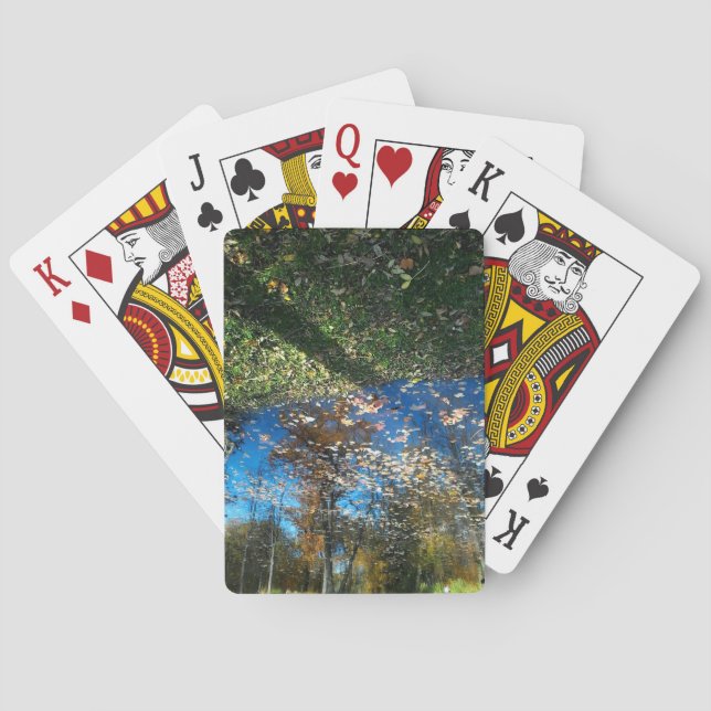 Miroir Mirror Autumn Playing Cards (Back)