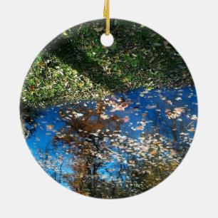 Miroir Mirror Autumn Round Ornament