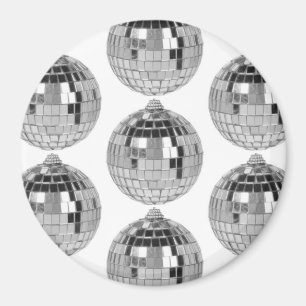 Mirror Ball magnet, Glitter Ball magnet, Disco Magnet
