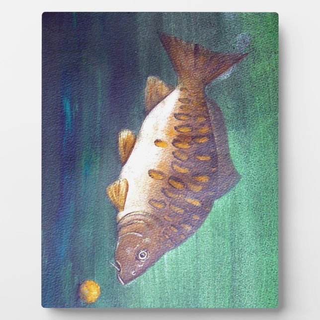 Mirror carp Fishing plaque (Front)