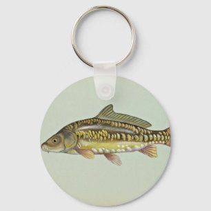 Mirror carp key ring