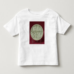 Mirror case depicting courtly scenes, c.1320-30 toddler T-Shirt