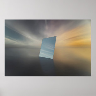 MIRROR DIGITAL WALLPAPER POSTER