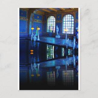 Mirror Image Hearst Castle Indoor Pool Postcard