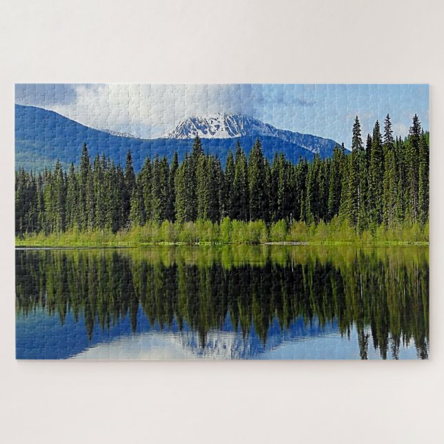 Mirror Image Jigsaw Puzzle (Horizontal)