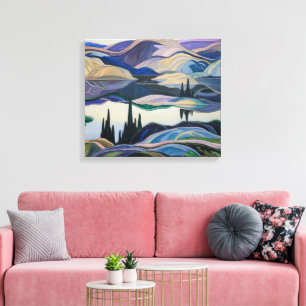 Mirror Lake   Franklin Carmichael   Canvas Print