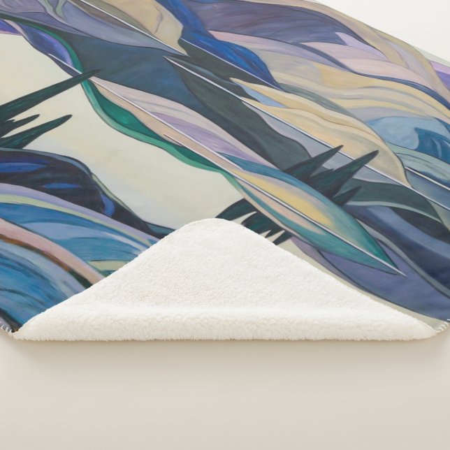 Mirror Lake | Franklin Carmichael | Sherpa Blanket (3/4)